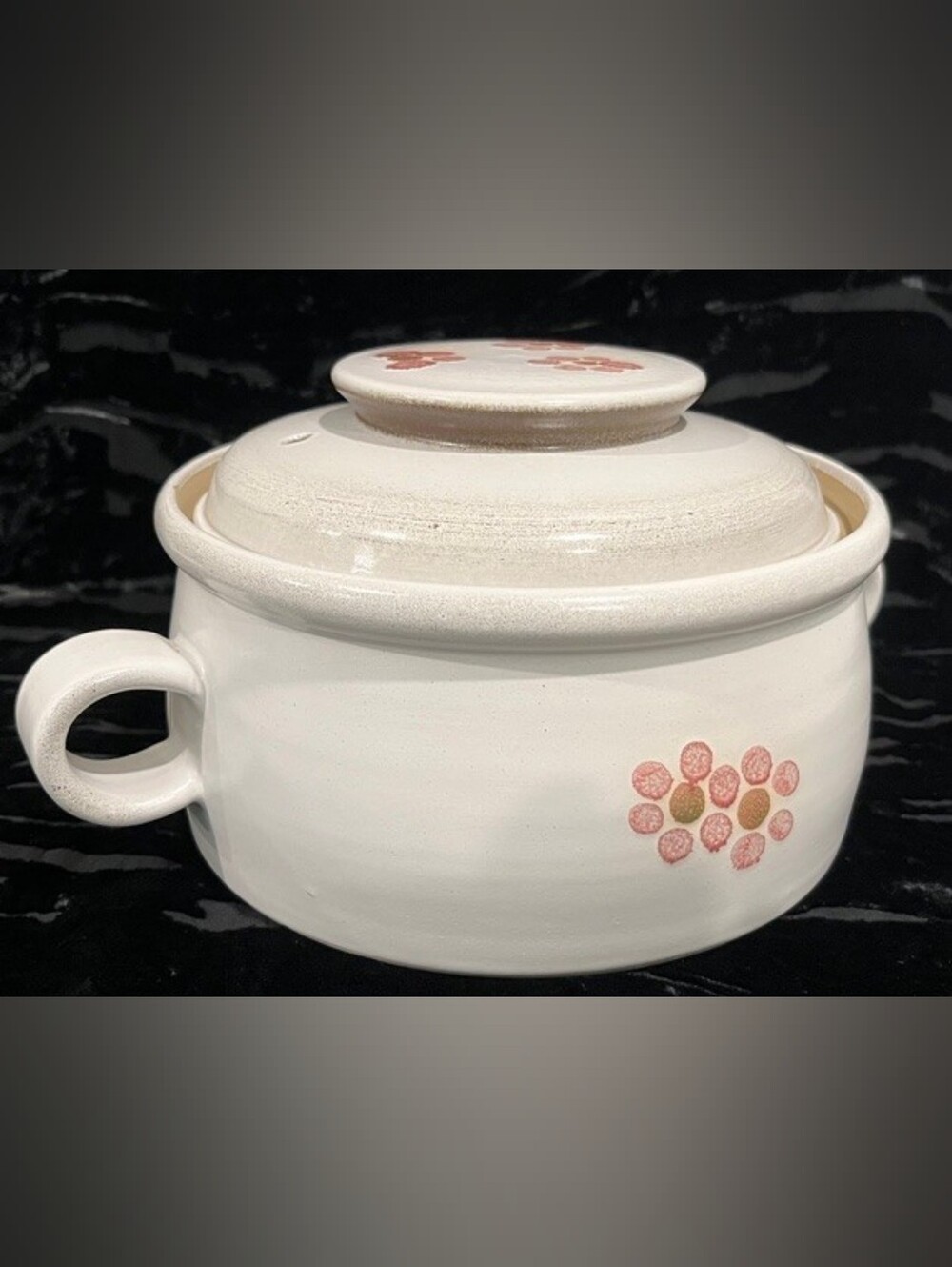 Denby Gypsy English Stoneware 1 Quart (2 Pint) Casserole With Lid - Picture 2 of 14